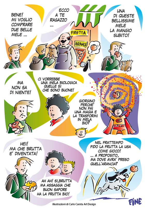 Il fumetto di Girotondino