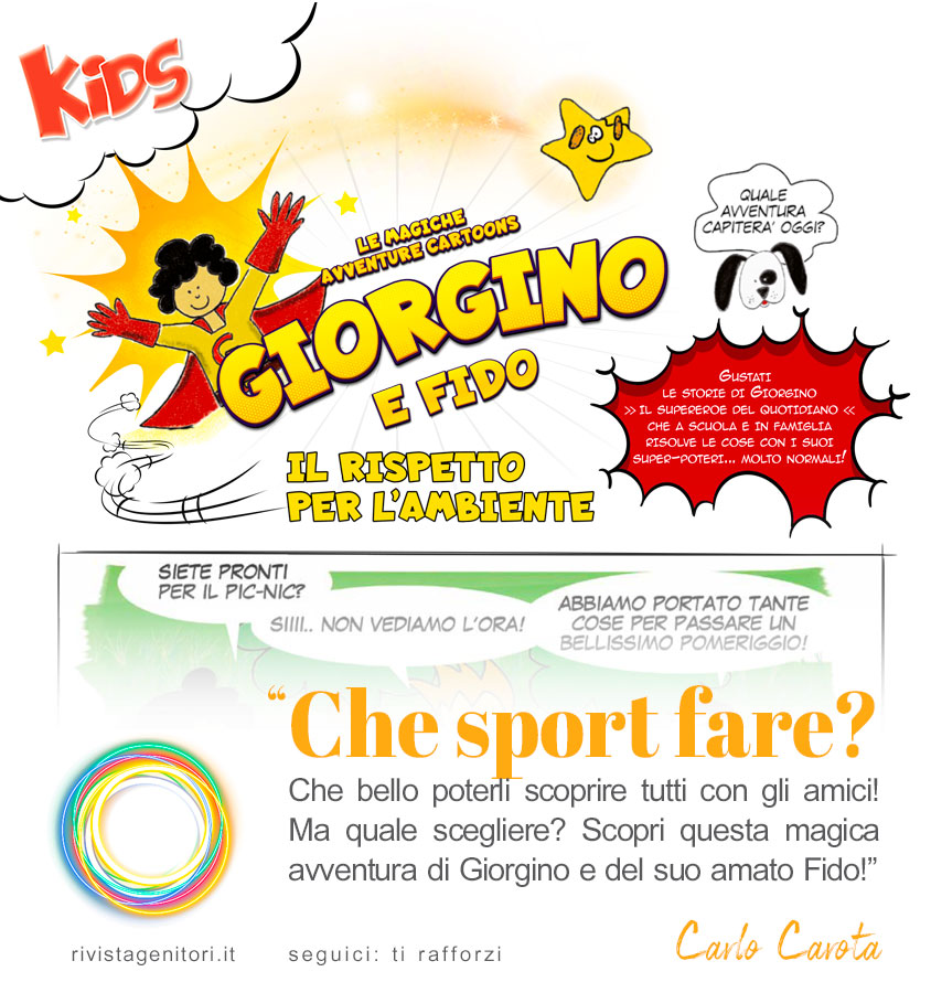 Giorgino, Fido e… la magia dello sport!