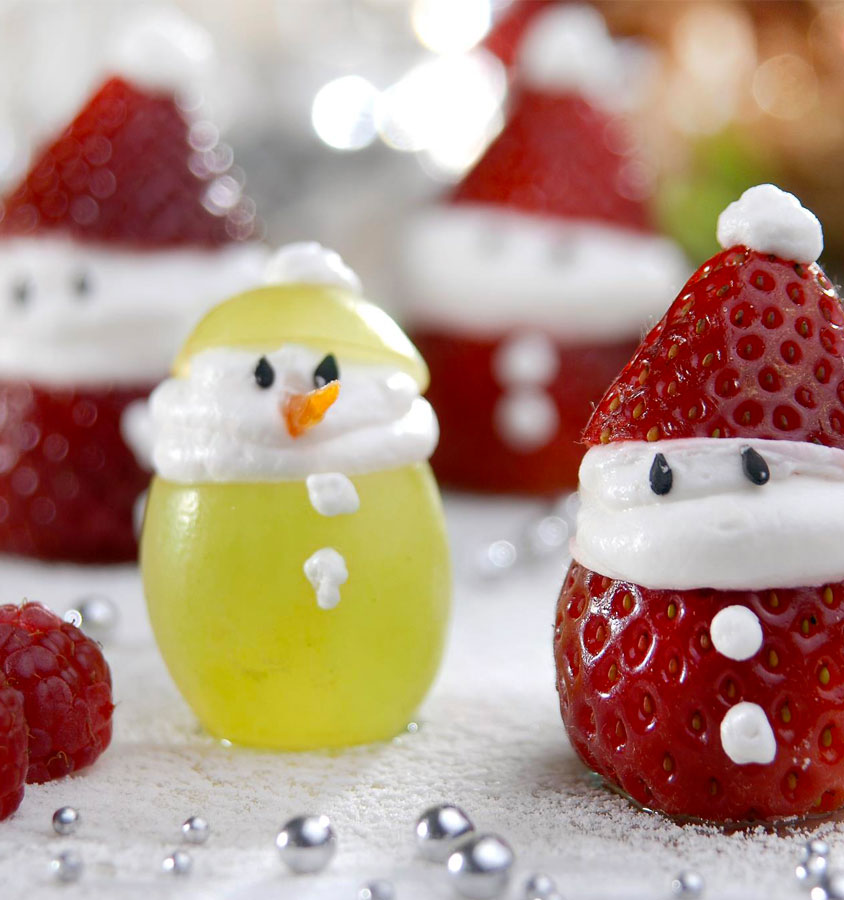 Golosi Babbi Natale… di frutta!