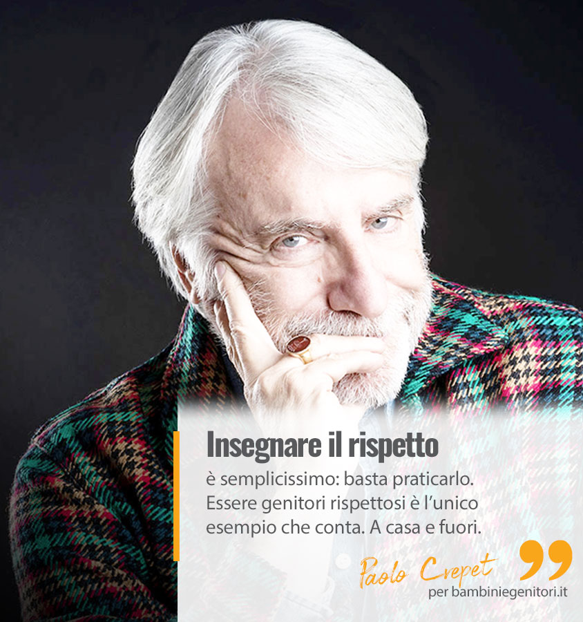 il rispetto passa anche dal riguardo per gli sconosciuti: ascoltiamo i consigli di Paolo Crepet
