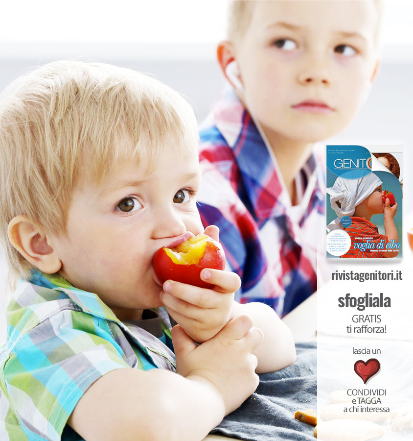 Come insegnare ai figli a mangiare bene?