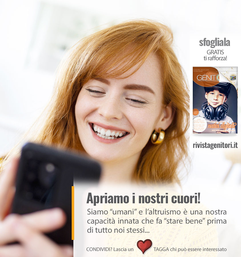 Come trasformare lo smartphone in uno strumento per educare all’altruismo?