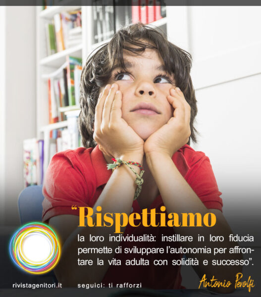 L'immagine rappresenta un ragazzino nella sua camera che sta pensando al suo futuro in maniera dubbiosa