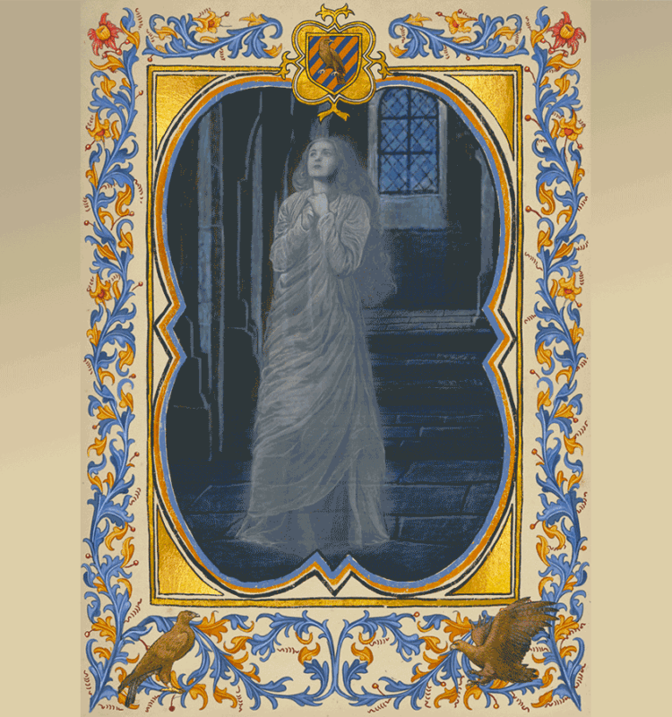 La Dama grigia: fantasma della casa di Corvonero