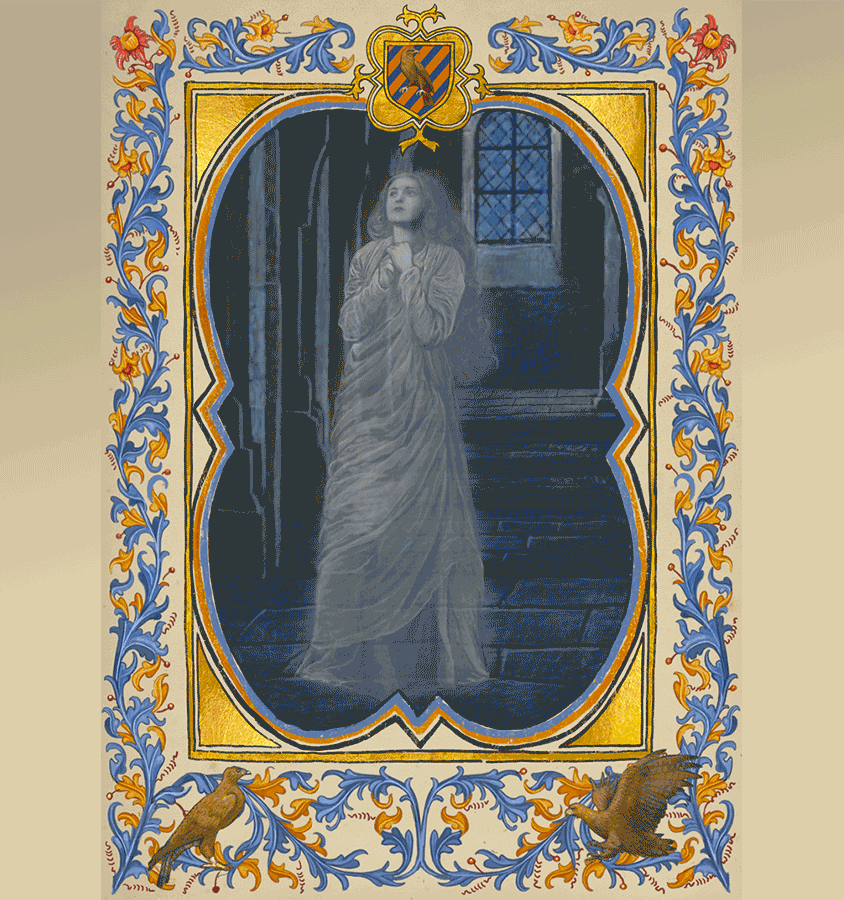 La Dama grigia: fantasma della casa di Corvonero