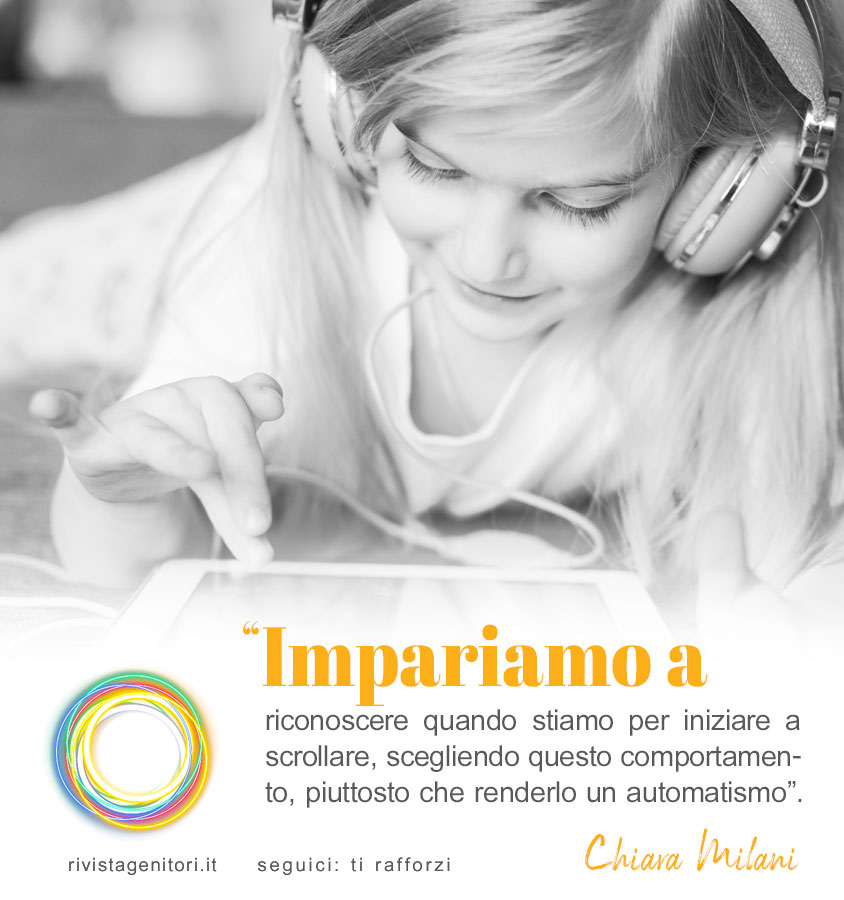 Sai cos’è l’ infinite scrolling, l’anestetico per la mente dei nostri figli?