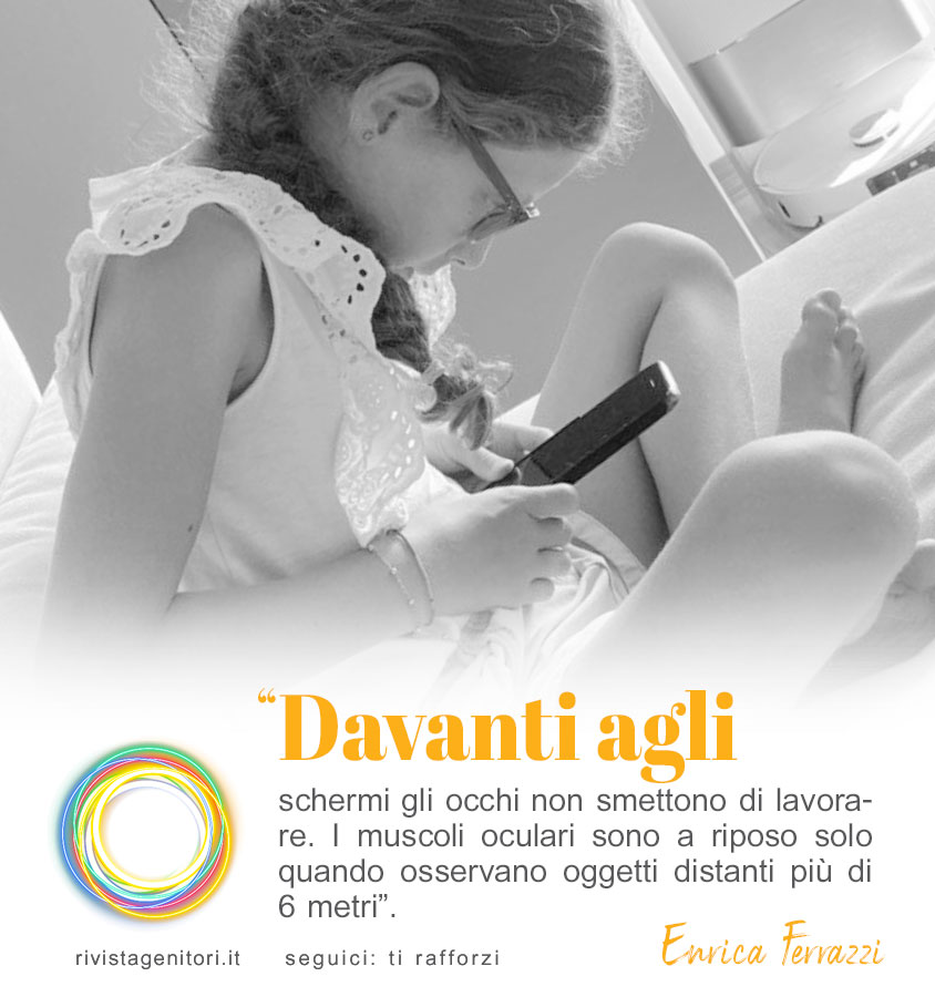 Schermi e bambini: a cosa stare attenti per la salute – anche visiva – dei figli?