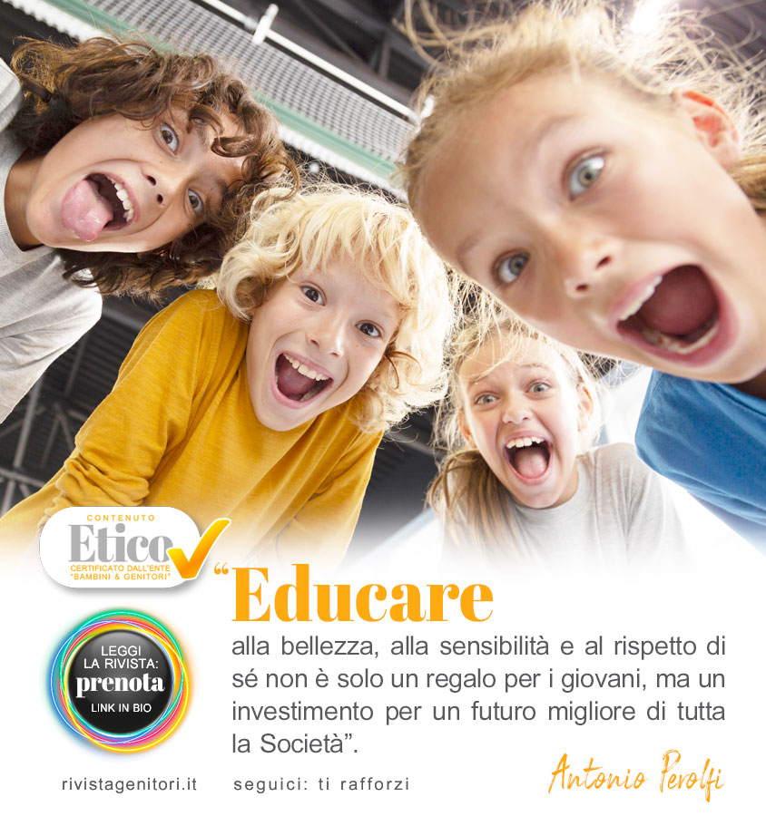 Desideri che i tuoi figli crescano sereni? Scopri 3 cose belle che un genitore può fare
