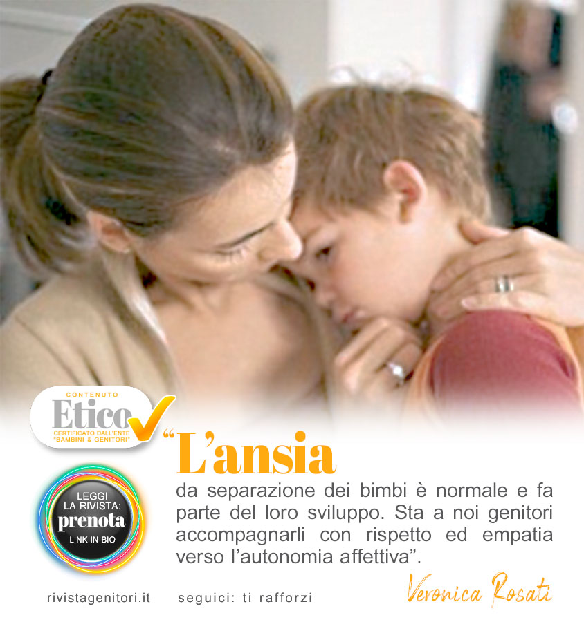 Il tuo bambino fatica a staccarsi da te? Ecco 5 consigli utili per superare l’ansia da separazione