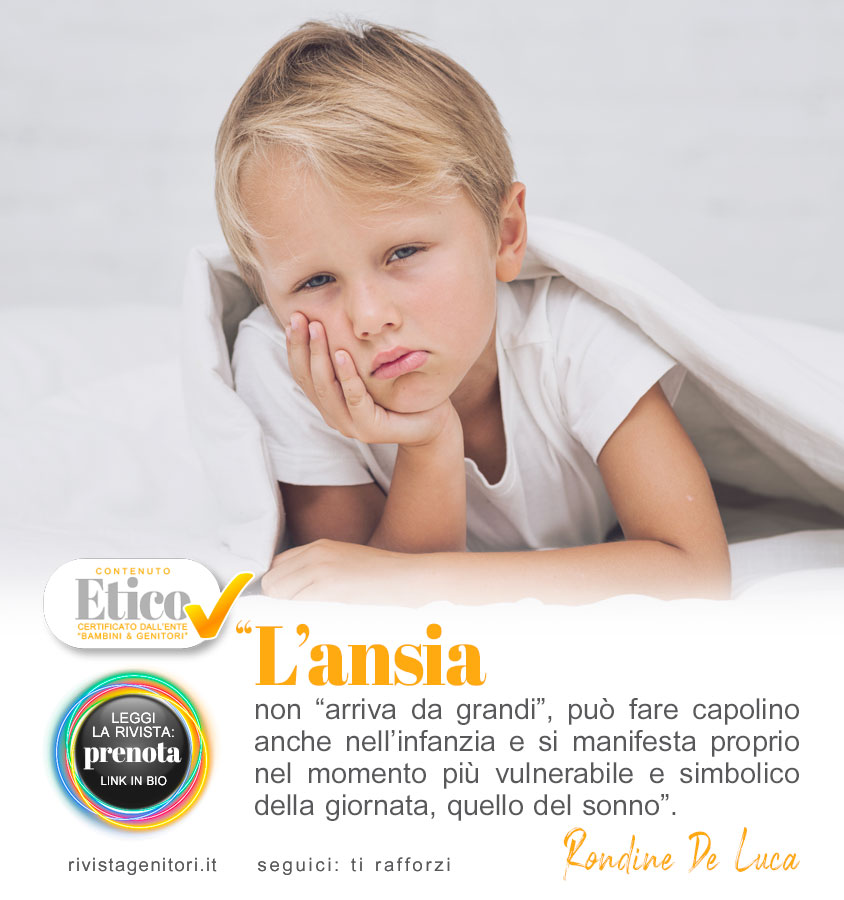 Tuo figlio fatica a dormire? 5 modi che funzionano davvero per aiutarlo a superare l’ansia notturna, fin da piccolissimo!