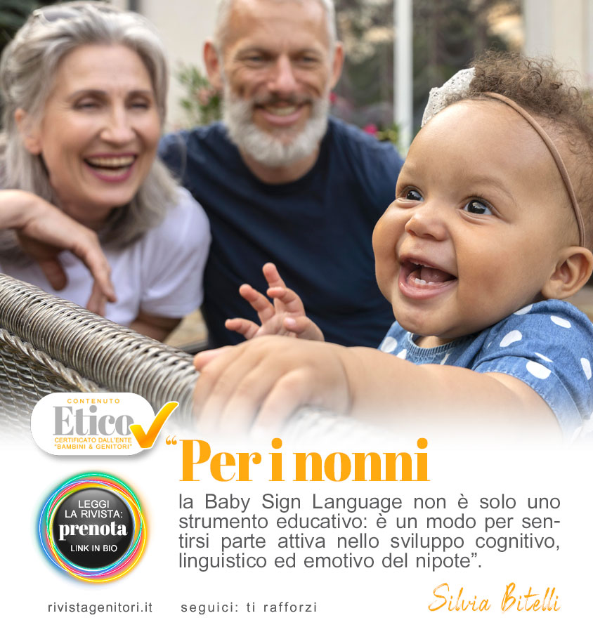 Anche i nonni possono dare sicurezza ai bambini piccoli! Ecco come farlo grazie a un linguaggio speciale
