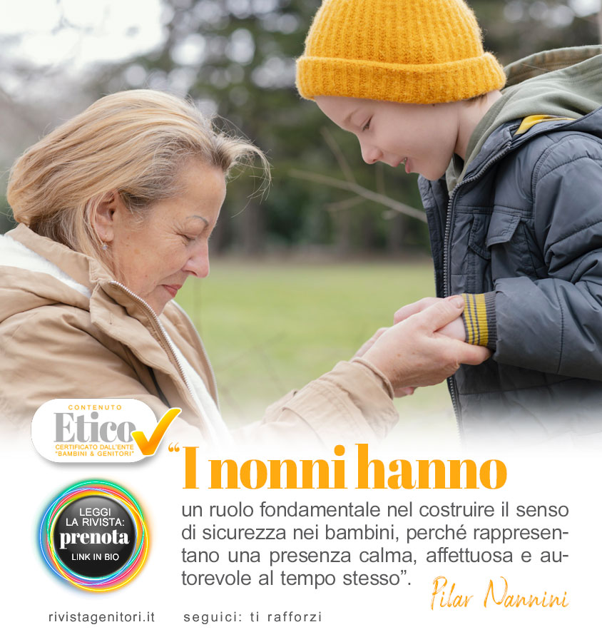 Qual è il ruolo dei nonni per la sicurezza dei bambini? Ecco 5 consigli da mettere subito in pratica