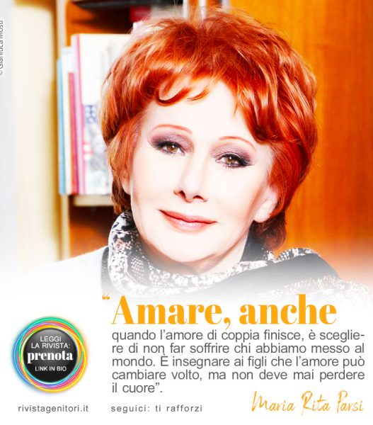 Maria Rita Parsi parla di come guidare i figli dopo la separazione dei genitori