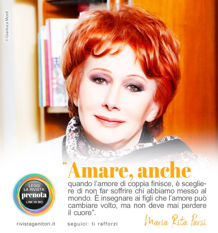 Maria Rita Parsi parla di come guidare i figli dopo la separazione dei genitori