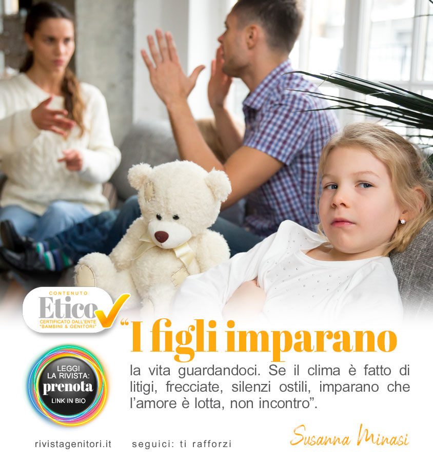 Per fare il bene dei figli, è meglio non separarsi o è peggio quando vivono i conflitti in famiglia?