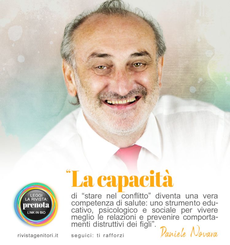 Daniele Novara parla di competenza conflittuale e separazione serena per il bene dei figli