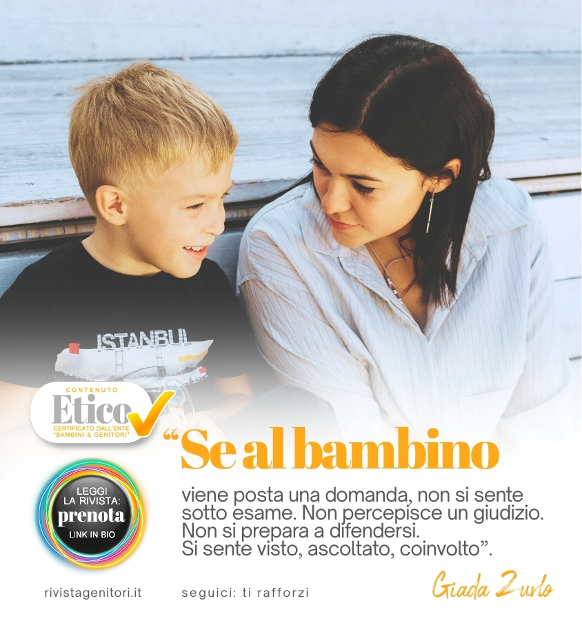 Perché fare domande ai figli invece di dare risposte? Il metodo educativo che stimola autonomia e collaborazione