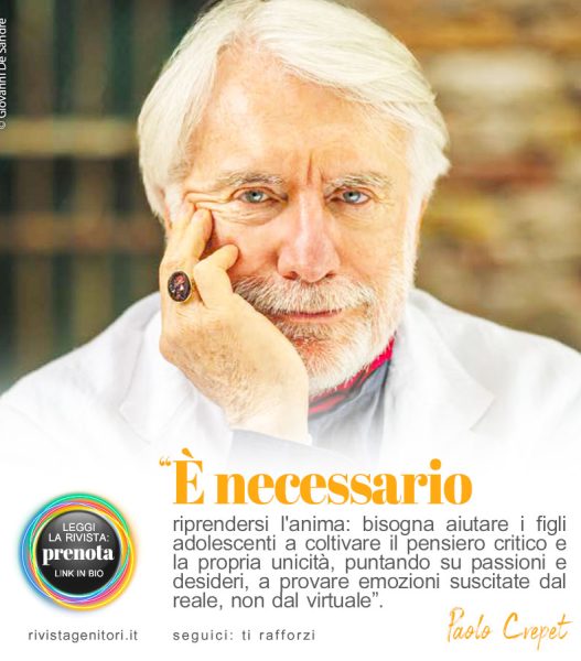 Paolo Crepet parla di adolescenti, smartphone e genitorialità nell’era digitale