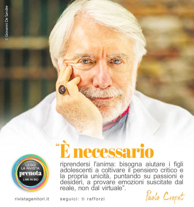 Paolo Crepet parla di adolescenti, smartphone e genitorialità nell’era digitale