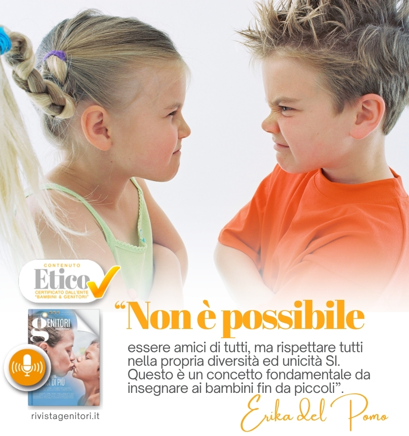 “Bambini, siate amici di tutti!” È davvero possibile? Come trasformare i litigi dei figli in occasioni di crescita?