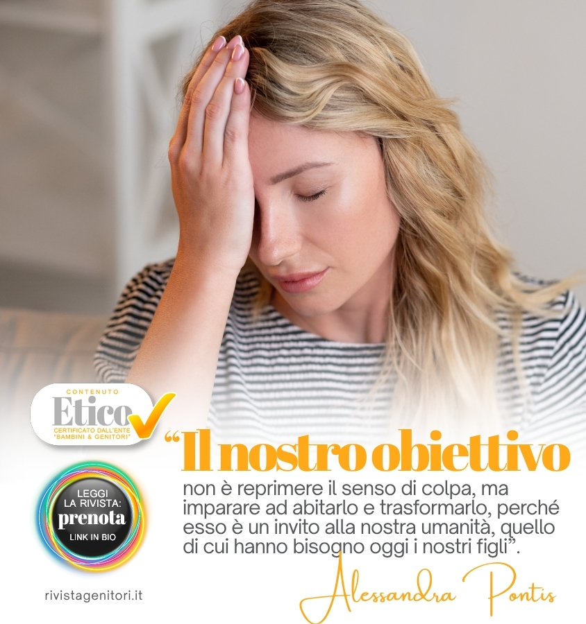 Imparare a gestire il “senso di colpa” genitoriale: 3 passi per alleggerirsi senza smettere di esserci davvero per i figli